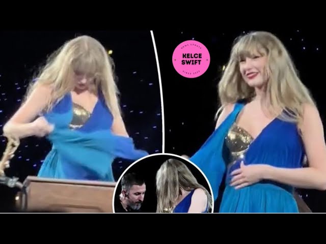 Taylor Swift musste versehentlich ihr Kleid auf der Bühne ausziehen
