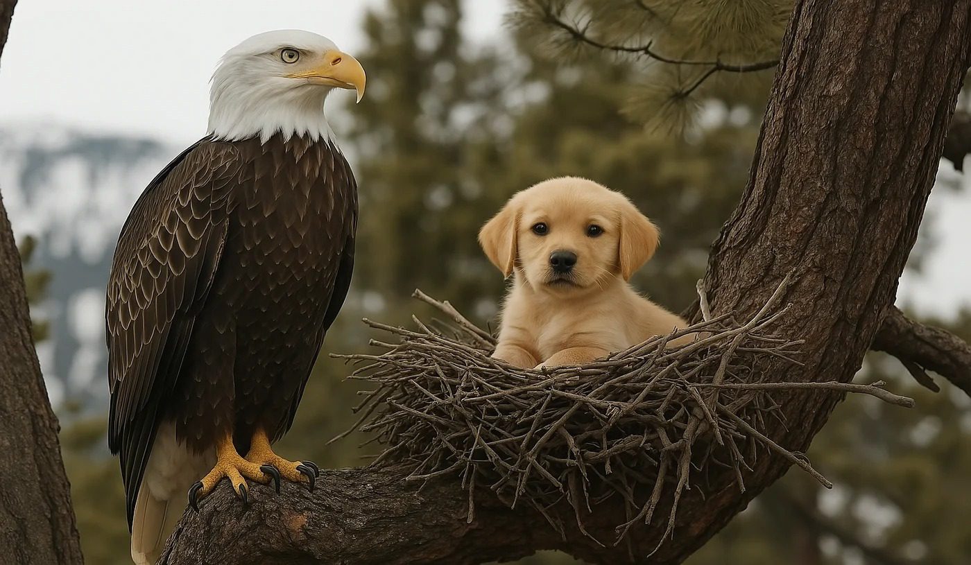 Águila arrebata a un cachorro del jardín: lo que descubren los vecinos te dejará boquiabierto ➤ Globenow.info