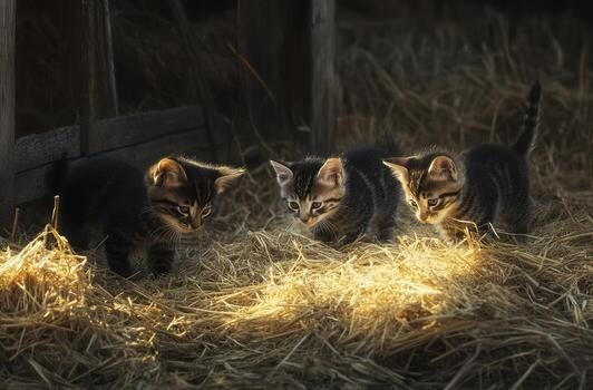 Er fand winzige, flauschige Bündel in der Scheune … doch die Worte des Tierarztes veränderten alles